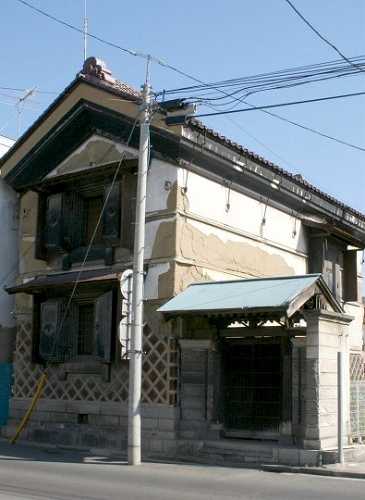 今川米穀店土蔵 中町 西裡（にしうら）通り 福島市
