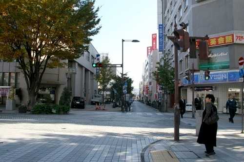 本町 レンガ通り 福島市