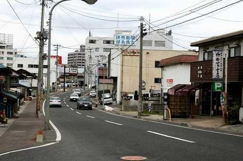 福島宿江戸口・荒川・信夫橋 柳町 福島市