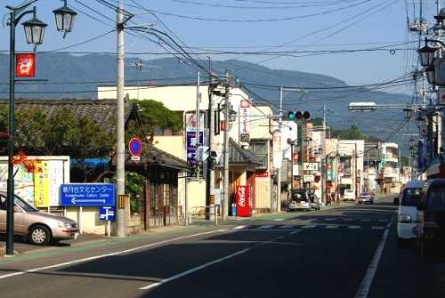 旧藤田宿 町並み 藤田 国見町 伊達郡
