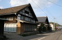 越河宿家並み 越河 白石市