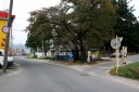鎌先温泉への旧道 深谷地蔵堂前 福岡深谷 刈田郡