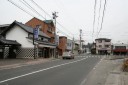 蔵王町宮三叉路（旧道は右折して県道２５号へ） 蔵王町 刈田郡