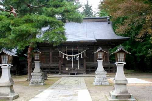 刈田嶺神社・白鳥古碑群 蔵王町宮 刈田郡