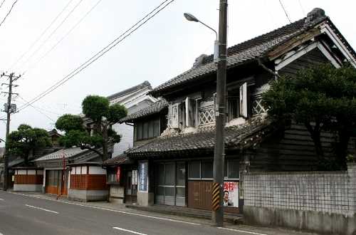 大河原宿 家並み