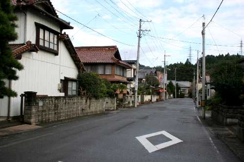 本船迫町並み 柴田町