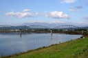 奥州街道より阿武隈川最後の眺め 玉崎 岩沼市