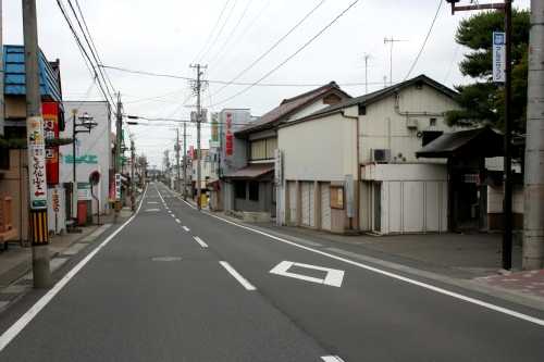 旧三本木宿町並 北町 三本木 大崎市 宮城県