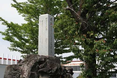 明治天皇観農遺蹟碑 江合寿町3丁目 古川 大崎市 宮城県