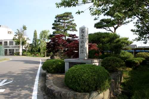 高清水城跡 東館 高清水 栗原市 宮城県