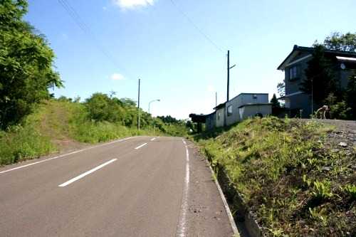 旧道入口 高清水福塚 栗原市 宮城県
