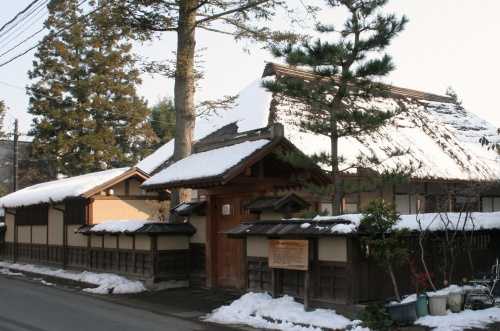旧沼田家武家住宅 田村町 一関市 岩手県