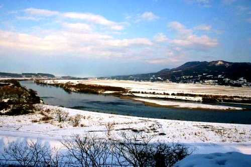 伝説義経北行コース起点 高館 平泉町 西磐井郡 岩手県