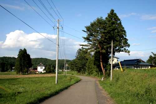 旧奥州街道 柳沢 金成末野 栗原市 宮城県