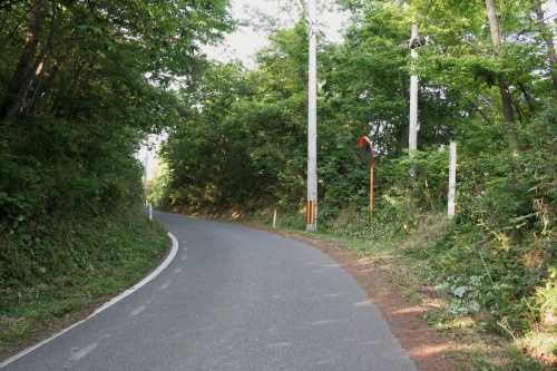 旧奥州街道十万坂 浦山 金成末野上 栗原市 宮城県