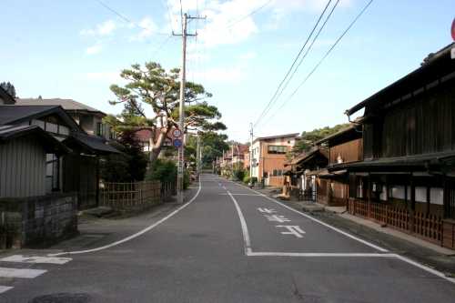 旧有壁宿間家並 本町 金成有壁 栗原市 宮城県