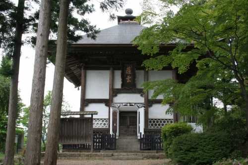 祥雲寺一切経蔵 台町 一関市 岩手県