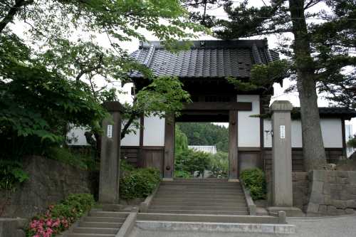三沢氏居館表門 下小路 前沢区 奥州市 岩手県