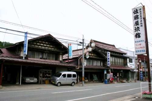 旧前沢宿家並 三日町 前沢区 奥州市 岩手県
