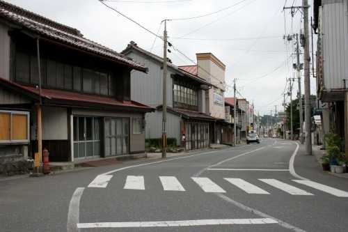 旧前沢宿町並 七日町 前沢区 奥州市 岩手県