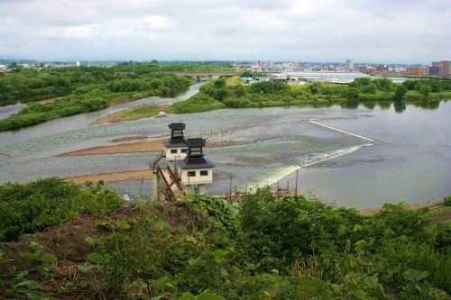 展勝地より展望 立花 北上市 岩手県