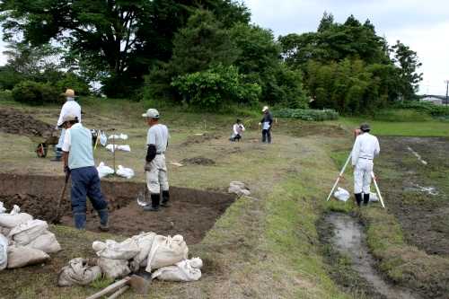 無量光院跡 平泉花立 平泉町 西磐井郡 岩手県