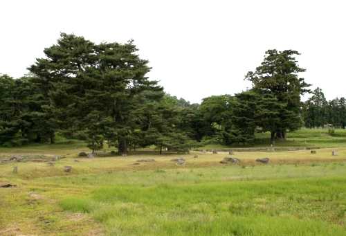 無量光院跡 平泉花立 平泉町 西磐井郡 岩手県