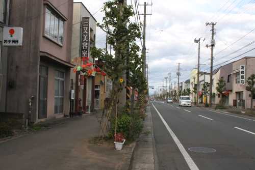 好地一里塚跡・旧石鳥谷宿町並 石鳥谷町好地第6地割 花巻市 岩手県