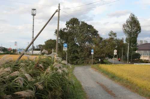 旧奥州街道 石鳥谷町好地第4地割 花巻市 岩手県