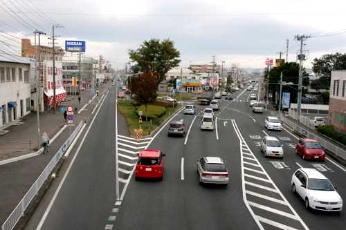 川久保X字交差点 南仙北3丁目 盛岡市 岩手県