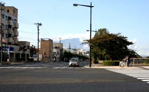 鹿角街道分岐点 夕顔瀬橋西交差点 盛岡市 岩手県