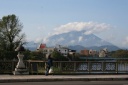 岩手山・北上川・夕顔瀬橋 盛岡市 岩手県