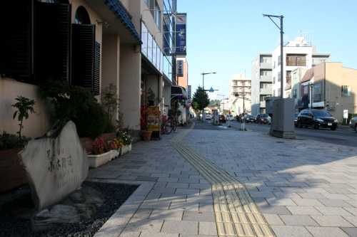 小本街道分岐点 本町通り交差点 盛岡市 岩手県