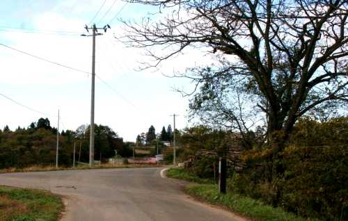 中山一里塚 中山家向 一戸町 二戸郡 岩手県