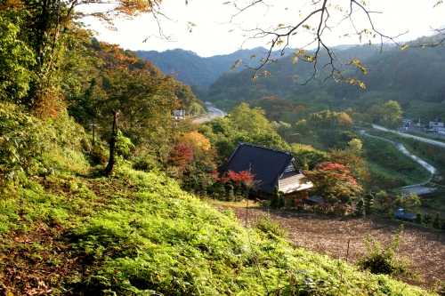 旧奥州街道導入路 小鳥谷高屋敷 一戸町 二戸郡 岩手県