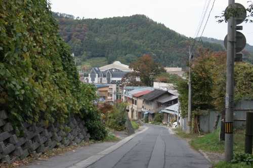 旧奥州街道（久府坂） 福岡橋場 二戸市 岩手県
