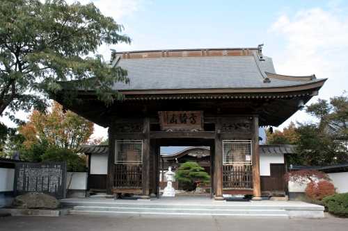 龍岩寺 福岡横丁 二戸市 岩手県