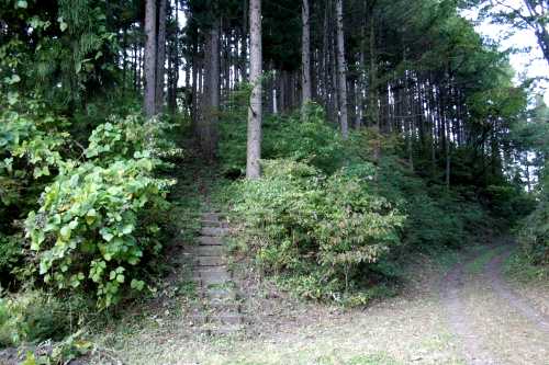 駕籠立場一里塚 目時中野 三戸町 三戸郡 青森県