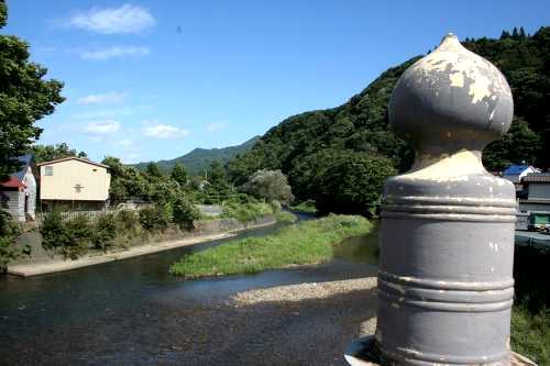 熊原川・黄金橋擬宝珠 二日町 三戸町 三戸郡 青森県
