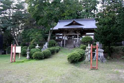八幡宮・浅水城跡 浅水 浅水 五戸町 三戸郡 青森県
