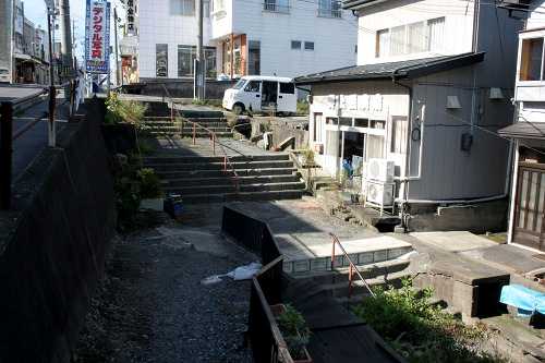 旧奥州街道・サイトウ坂 下大町/沢 五戸町 三戸郡 青森県