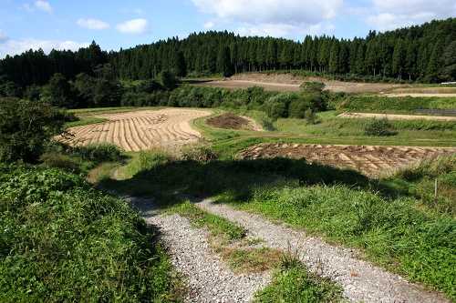 旧奥州街道 一本松・山日向 米田 十和田市 青森県