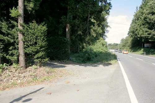 伝法寺館跡・旧道 上伝法寺 伝法寺 十和田市 青森県