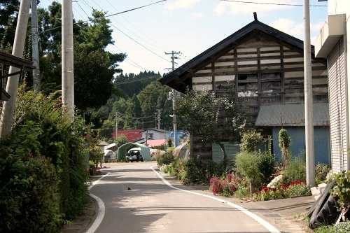 旧奥州街道 藤島 藤島 十和田市 青森県