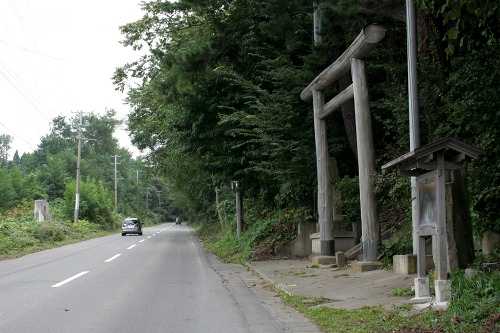 庚申塔 川上神社 久栗坂浜田 青森市 青森県