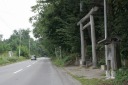 庚申塔 川上神社 久栗坂浜田 青森市 青森県