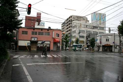 旧奥州街道 札の辻 曲尺手 安方２丁目 青森市 青森県
