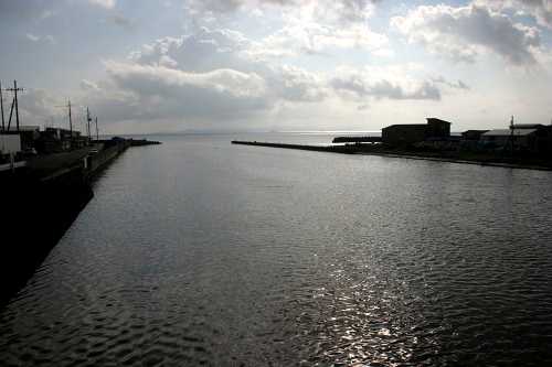 蟹田川 中師宮本 蟹田 外ヶ浜町 東津軽郡 青森県
