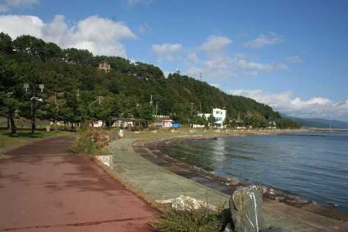 観瀾山公園・海水浴場 中師宮本 蟹田 外ヶ浜町 東津軽郡 青森県