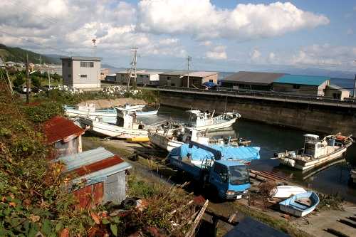 船溜り 石浜 蟹田 外ヶ浜町 東津軽郡 青森県